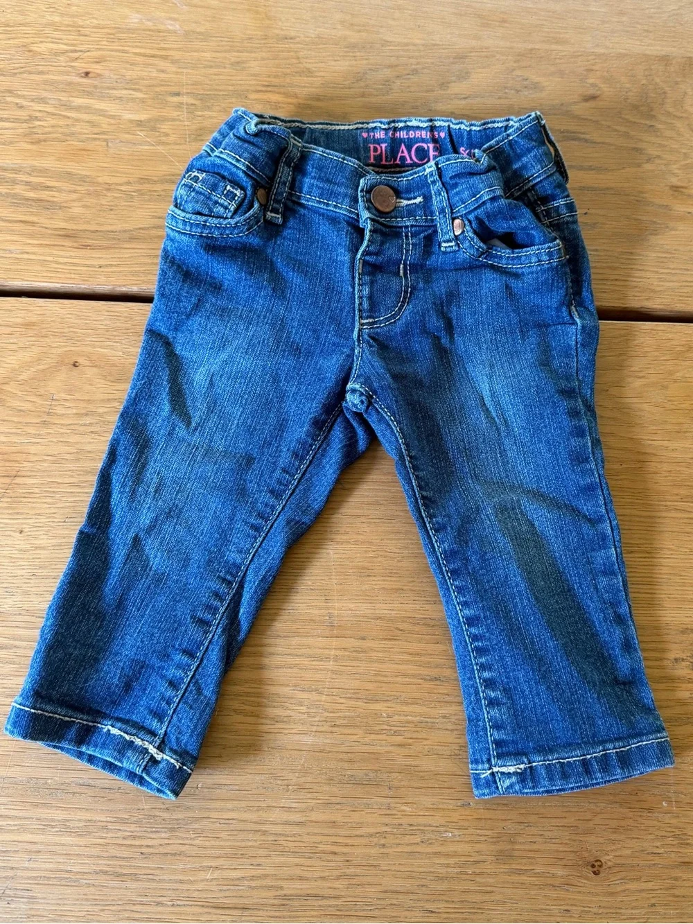 The Children's Place Blue Denim Jeans for Baby